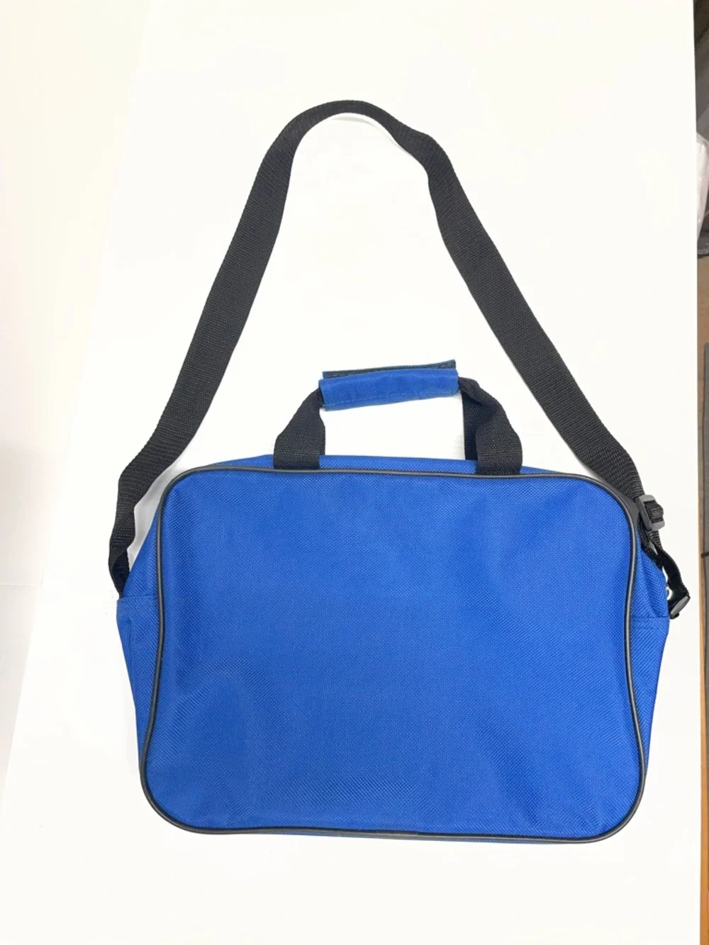 Tag Blue Black Laptop Brief Case Messenger Crossbody Shoulder Bag